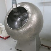 Stainless steel coating pans (2)