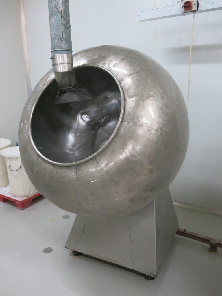 Stainless steel coating pans (2)