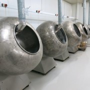Stainless steel coating pans (3)