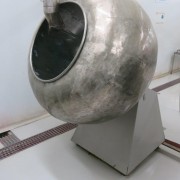 Stainless steel coating pans (4)