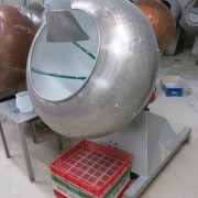 Stainless steel coating pans (6)