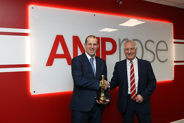 Safety excellence award to AMP Rose