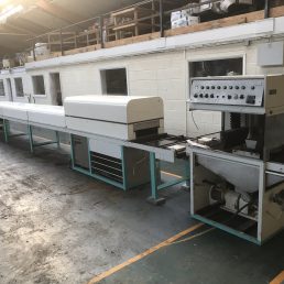Nielsen 420 enrober and cooling tunnel