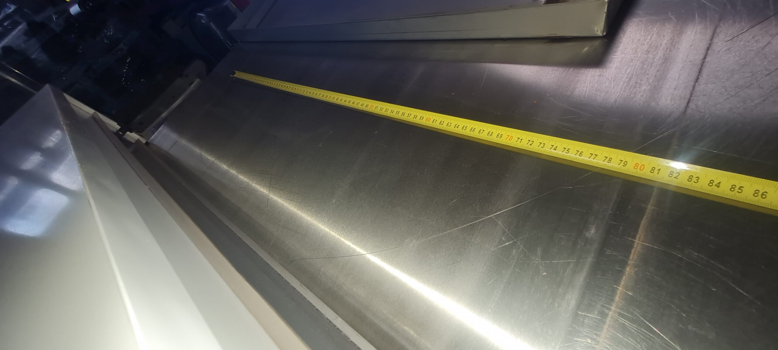 Cooling tunnel 11.8m long 1060mm wide x 800mm working width (3)